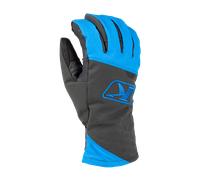 Klim PowerXross Guantes para motos de nieve, gris-azul, tamaño S para Hombres