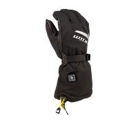 Klim Resistor HTD Guantes calefactables para motos de nieve, negro, tamaño L para Hombres
