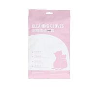 Guantes limpiadores para mascotas, toallitas sin alcohol con extracto de hamamelis, diseño 360° para perros y gatos - Nutrición natural y desodorización suave para todo tipo de