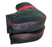 Guantes Manillar Moto 1 par de guantes universales for motocicleta, for manillar bicicleta, cuero sintético, cálidos y resistentes al viento Manoplas para Manillar de Motocicleta(Regular style)