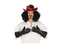 Guantes Mosquetero Negros