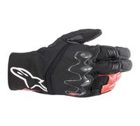 Guantes Moto ALPINESTARS Hyde XT Motocicleta Drystar XF - Negro/Rojo Brillante