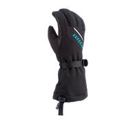 Guantes Moto de Nieve Mujer Klim Ember Gauntlet Negro/Cerceta ÁrticaXL Negro,Cerceta Ártica