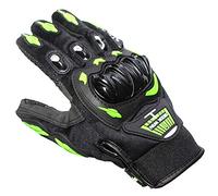 Guantes Moto Guantes de Moto Transpirable Carreras Dedos completos Protección Deportes al Aire Libre Montar Cross Cross Moto(Q,XL)
