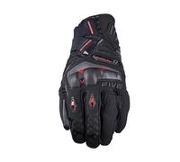 Guantes Moto para Hombre Touring FIVE TFX1 Airflow Corto Black/Red 81344