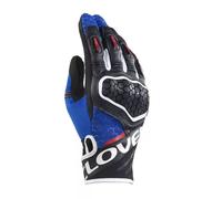 Guantes Moto para Hombre Verano Deportivo CLOVER Predator-2 Black/Blue