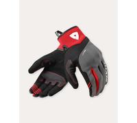 Guantes Moto Rev'it Endo Gris/Rojo Transpirables Verano Talla XXL XL S M L