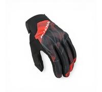 Guantes Moto Verano Macna Obtain Piel Protecciones Risc Pantalla Táctil Blanco,-