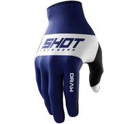 Guantes motocross Shot Draw Sky azul 8