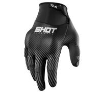 Guantes motocross Shot Drift Rim blanco 8