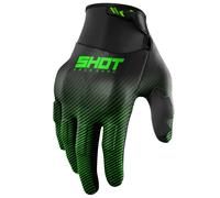 Guantes motocross Shot Drift Rim verde 8