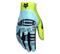 Fox Racing - Flexair Glove Elevated - Hombre - Guantes de Moto, Ajuste, Ventilación Superior, Guantes, Ciclismo de montaña, Azul Claro, M