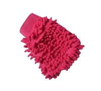 Guantes Multiusos for Lavado de Autos, Chenilla, Impermeables, con Parte Trasera de Malla Suave, de Doble Cara, con Cera, Cepillo for Detalles y Herramienta de Limpieza de Autos.(Red)