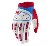 Guantes MX 100% Airmatic Rojo/Blanco/AzulL Rojo,Blanco,Azul