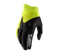 Guantes MX 100% Itrack Negro/Amarillo FlúorS Negro,Amarillo Flúor