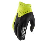 Guantes MX 100% Itrack Niño Negro/Amarillo FlúorS Negro,Amarillo Flúor