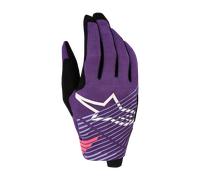 Guantes MX Alpinestars Radar Pro Deep Purple/NegroS Deep Purple,Negro