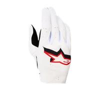 Alpinestars Supertech MX Guantes de motocross, blanco/negro/rojo, Talla L