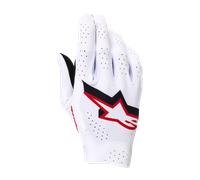 Guantes MX Alpinestars Supertech Blanco/Negro/Rojo FuegoM Blanco,Negro,Rojo Fuego