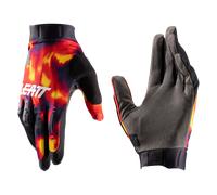 Guantes MX Leatt MTB 1.0 GripR Mapa De Calor RojoL Mapa De Calor Rojo