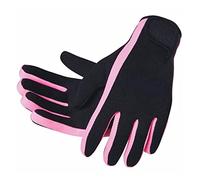 Guantes Natación Natación de Neopreno 1,5 mm y amp; Guantes Buceo con The Magic Stick Antideslizantes a Prueba frío cálidos Guantes natación for Mujeres Hombres(Pink,S)