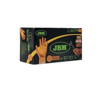 GUANTES NEGROS DESECHABLES DE NITRILO T:L 7,0MIL (100 UDS.) TEXTURA DIAMANTE