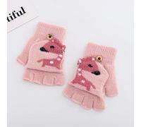 Guantes Niños, Producto Categoría Kids Gloves Mittens Producto Título Y Manoplas Convertibles Cálidos de Punto Sin Dedos para Niños de Invierno Versátiles (One Size)