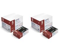 GUANTES NITRILO NEGRO SIN POLVO - TALLA S (Paquete de 2)