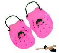 Guantes palmeados para natación - Palmas de natación de silicona para niños ajustables - Equipo de niños para ejercicios, cursos, ayudas coloridas para el para adultos para el entrenamiento en pi