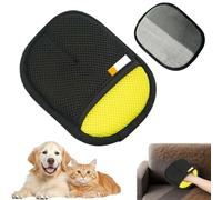 Guantes Para Acicalar Gatos,Guantes De Masaje Y Eliminación De Pelusas - Accesorios De Limpieza Reutilizables y Suaves Con La Piel Para Perros, Muebles, Sofás y Ropa