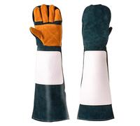 Guantes Para Animales - Gorros de aseo para mascotas, Protector de Mordedura de Gato | Guantes A prueba de limas para entrenamiento de perros Protección de Captura, Equipo de manga de rescate