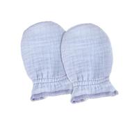 Guantes Para Bebés De Tela Algodón Mano Recién Nacida Suave Para Durante 0 A 2 Años Protectores Lavable Defensa La Piel