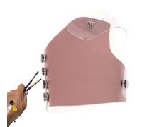 Guantes Para Brochas De Maquillaje: Guante De Paleta De Mezcla Profesional, Superficie De Mezcla Manual Para Base Y Pigmento, Accesorio De Belleza Sanitario | Herramienta De Calidad Artística Para Niñ
