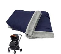 Guantes para Cochecito de Nylon & Terciopelo de | Muff de Invierno 23cm Grueso y Cálido | Manoplas de Felpa a Prueba de Viento para Carrito & Silla de Paseo | Calentador de Manos para Padres &