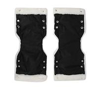 Guantes Para Cochecito, Impermeables, Prácticos, 2 Piezas, Cálidas Manoplas Para Cochecito, Para Carros De Paseo(negro)