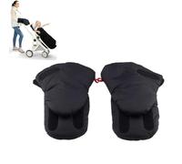 Guantes para cochecito, saco de mano para cochecito, guante con mango de cochecito, calentador de manos cálido, suave, cálido, resistente al viento y al agua, anticongelante, extra grueso, para