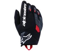 Alpinestars Durack Guantes de moto, negro/gris/rojo, Talla M
