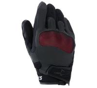 Guantes para hombre Alpinestars Mogress Airflow en Rojo oscuro, Negro XL