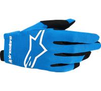 Guantes para hombre Alpinestars Radar en Negro, Blanco, UCLA Blue M