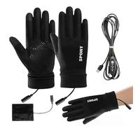 Guantes para hombre para la temporada de invierno - Calentador de manos calentado a prueba de viento, guantes de invierno - para equitación, esquí, senderismo, trabajo al aire libre, clima frío