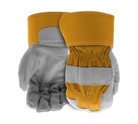 guantes para horno, Guantes de soldadura cuero partido vaca, a 32 °F o más, for trabajo pesado, conducción camiones, jardinería, granja, aparejador, constructor