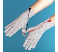 Guantes para la corriente de irritación un par de TENS/EMS talla M 21 cm