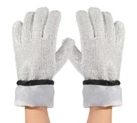 Guantes Para Lavar Platos De Cocina: Fregadero Sin Sartenes Grasosos, Guante De Fibra De Bambú De Alambre, Lavavajillas Resistente, Almohadilla De Aislamiento Térmico, Estropajo Reutilizable, Disposit