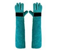 Guantes para Manejo de Animales 45cm Guantes Protectores Antimordeduras Guantes de Trabajo para Bañarse, Arreglarse, Soldar, Manipular Perros Aves Serpientes Guantes protectores anti-mordeduras |