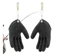 Guantes para Manejo de Peces | Guantes Antideslizantes para con Liberación Magnética | Accesorios de para Lago Embarcación Camping Playa Agua Salada Cubierta Costeros
