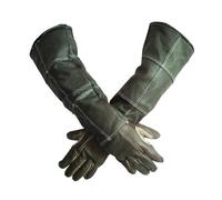 Guantes para mascotas, guantes de manejo de mascotas, guantes protectores antimordeduras para gatos, guantes de protección de cuero reforzado antimordeduras para gatos, perros y guantes de trabajo de