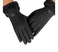 Guantes para mujer, accesorios térmicos de cachemira para pantalla táctil, guantes de invierno para mujer, para ciclismo, trabajo al aire libre, jardinería, nieve, camping, senderismo, viajes