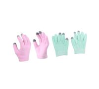 Guantes para Pantalla Táctil de Plume Yarn, 2 Pares | Hidratantes Aceite Esencial, Previenen Manchas de Loción, Protección Prolongada para Uso Diario