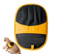 Guantes Para Pelo De Gato-guantes De Eliminación De Pelo De Mascotas De Doble Cara De 9x7x0,8 Pulgadas, Cepillo De Aseo Reutilizable De Dedos, Herramienta De Limpieza Para Mascotas | Ayuda Efici