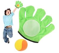 Guantes pegajosos jugando a la pelota de juguete | Catch Raqueta Outdoor Set Beach Toss Catch Toy Guantes,Pelota de juguete de playa, juego de tirar y atrapar, juguetes antiestrés para exteriore